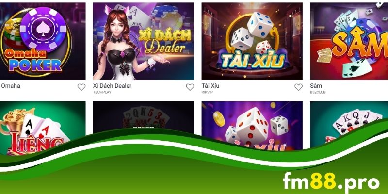 Game FM88 - Tải đánh bài ăn tiền 